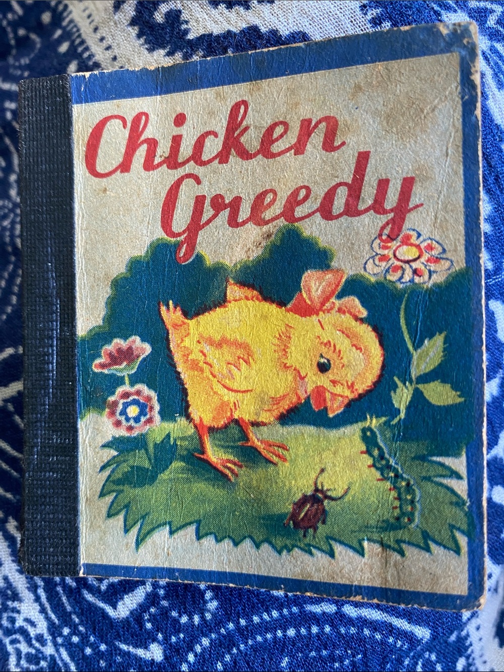Chicken Greedy Yellow Chick Small Pets Book Cover Art